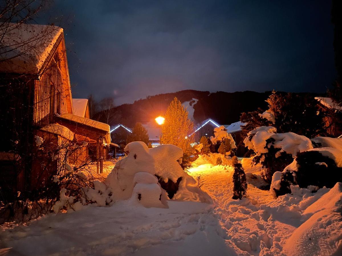 Ferienhaus Kreischberg - Silberhirschen Huette Sankt Lorenzen ob Murau Esterno foto